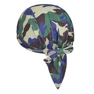 Quick Dry Cycling Headband Skull Cap Bandana Moisture Wicking Helmet Liner